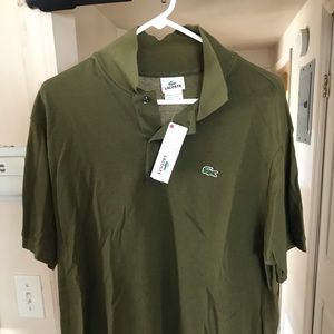 Men’s Large Lacoste polo